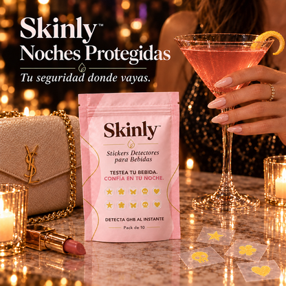 Pegatinas detectoras para bebidas: tus uñas ahora pueden comprobar tu bebida