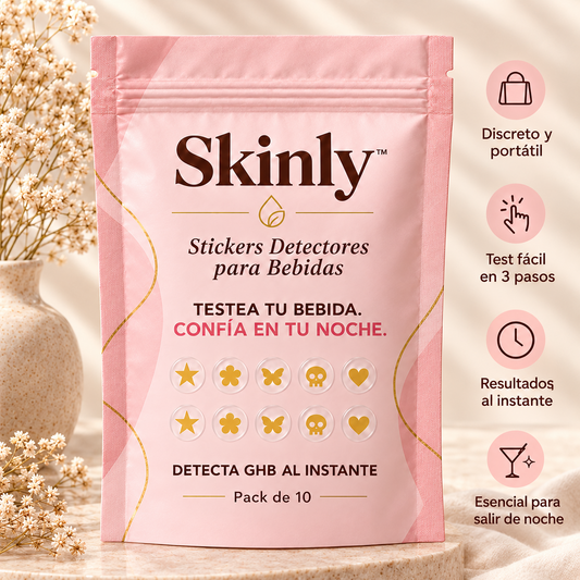 Pegatinas detectoras para bebidas: tus uñas ahora pueden comprobar tu bebida